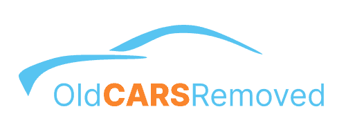 Old Cars Removed blue and orange logo